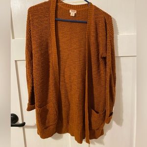 Rust Orange Mossimo Cardigan